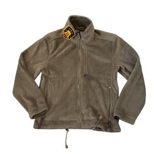NEW BAF Brooklyn Armed Forces Jacket Mens Small Cold Weather Fleece Brown
